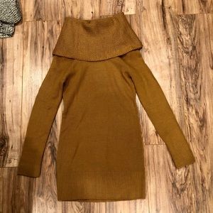 H&M Oversized Cowl Neck Sweater Dress